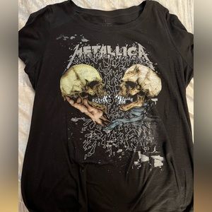 Torrid black size 1 Metallica T-shirt